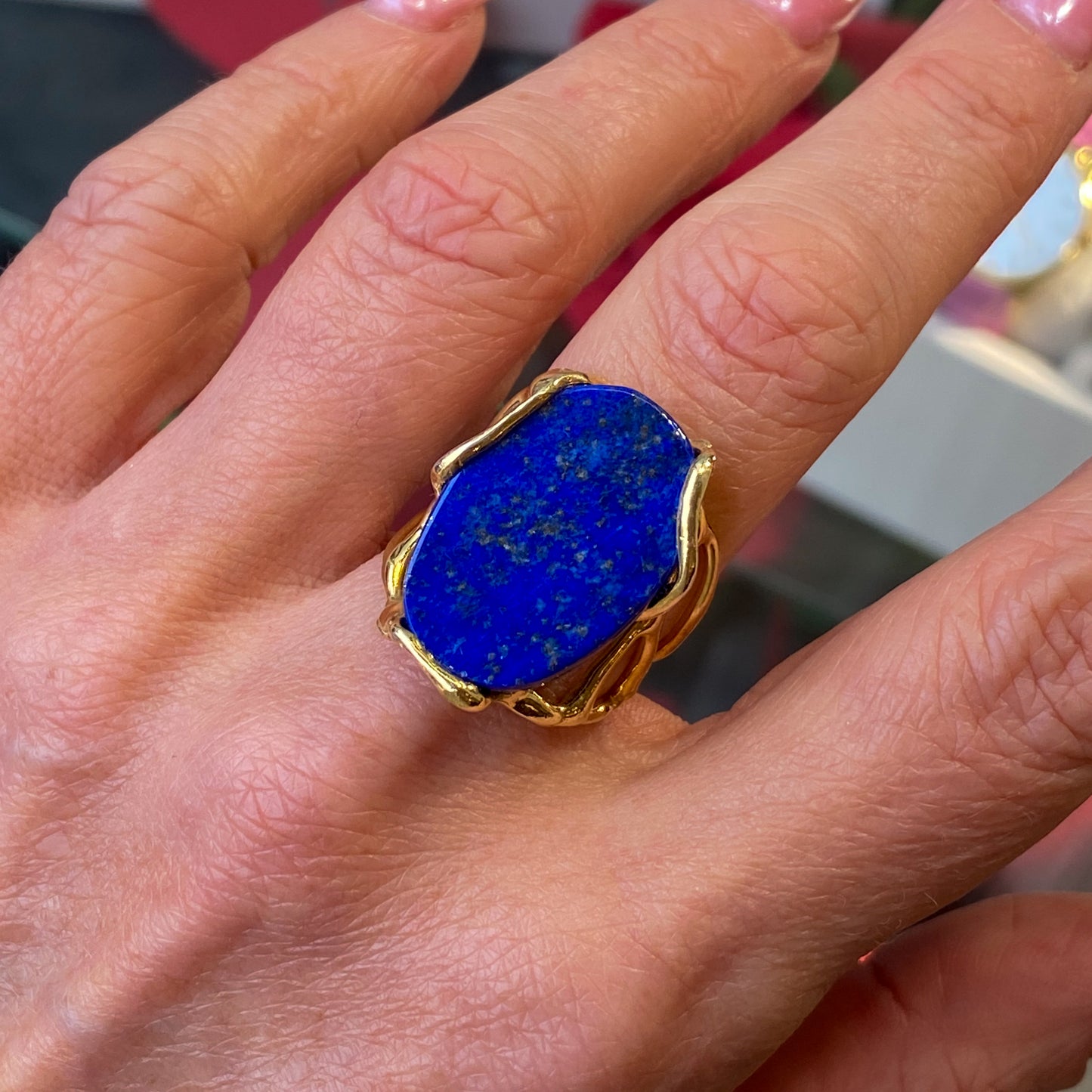 Lapis Lazuli Ring | Oval - John Ross Jewellers