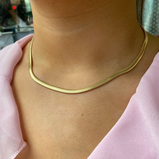Sunshine Snake Chain Necklace