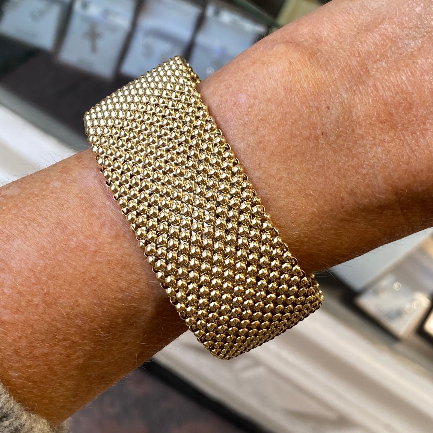 REBECCA Wide Athena Cuff - John Ross Jewellers
