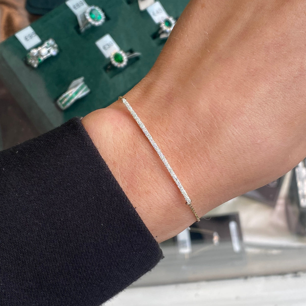 REBECCA Diamond Dust Dainty Bracelet