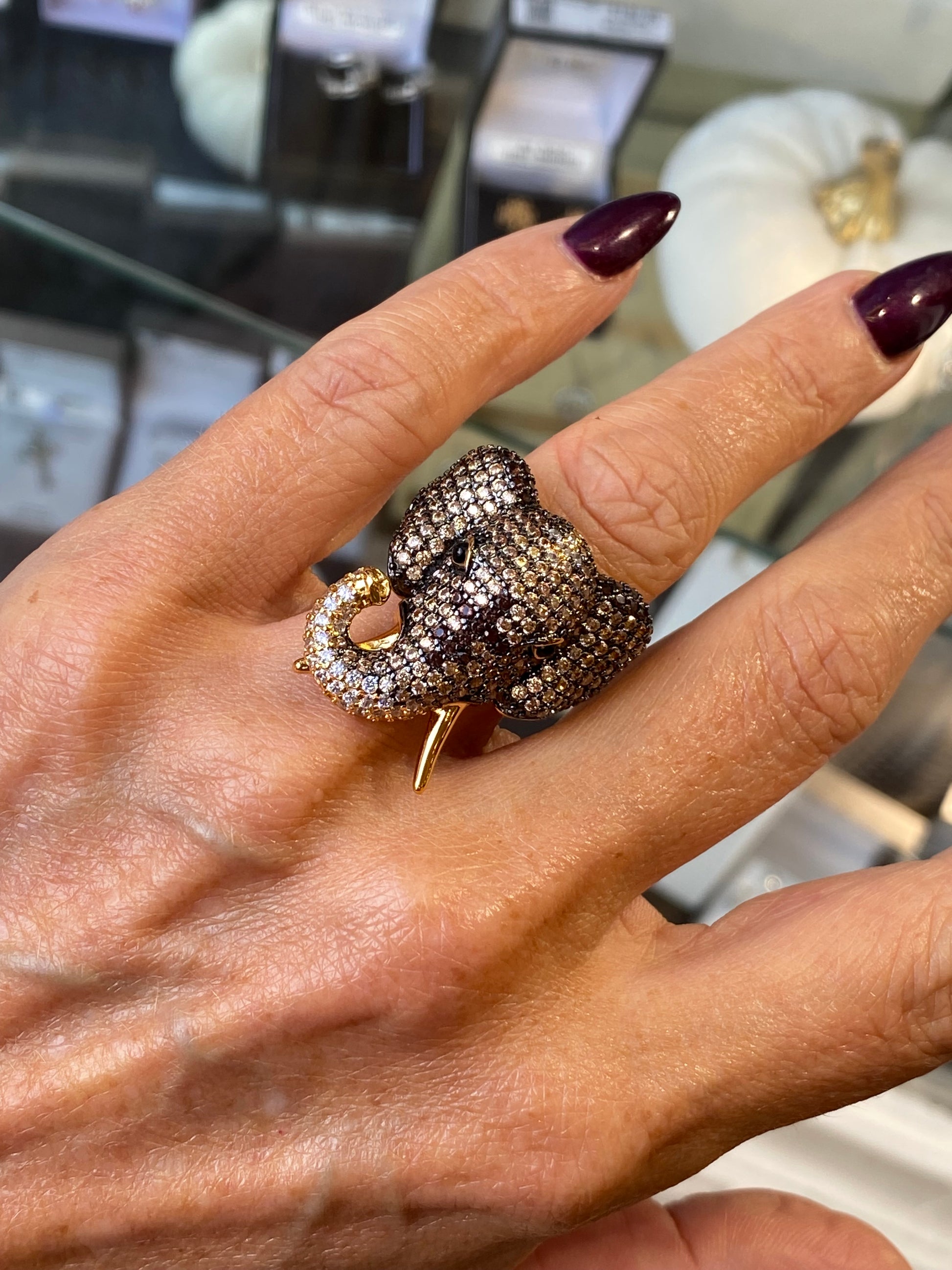 REBECCA Urban Jungle | Elephant Ring - John Ross Jewellers