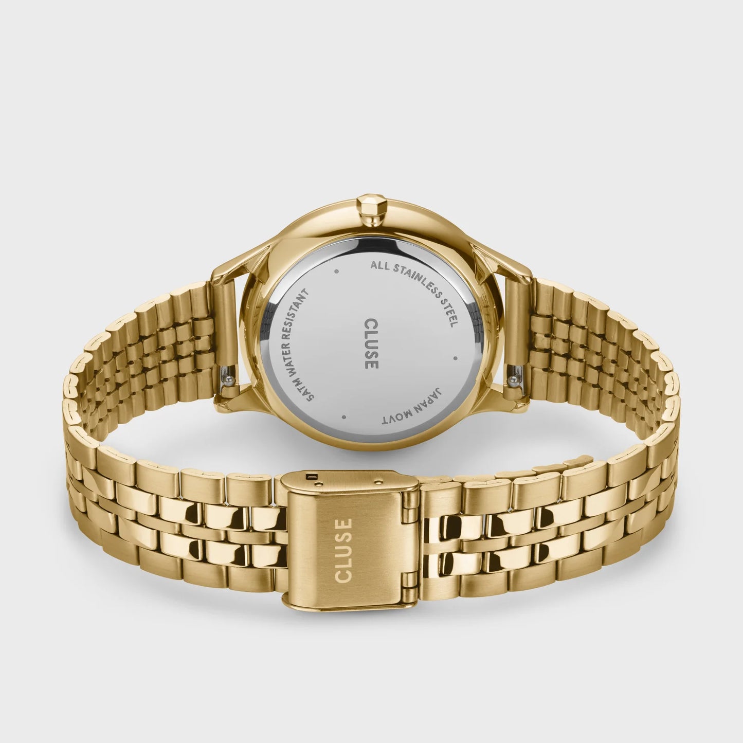 CLUSE Minuit Multifunction Gold/Sage Green - John Ross Jewellers