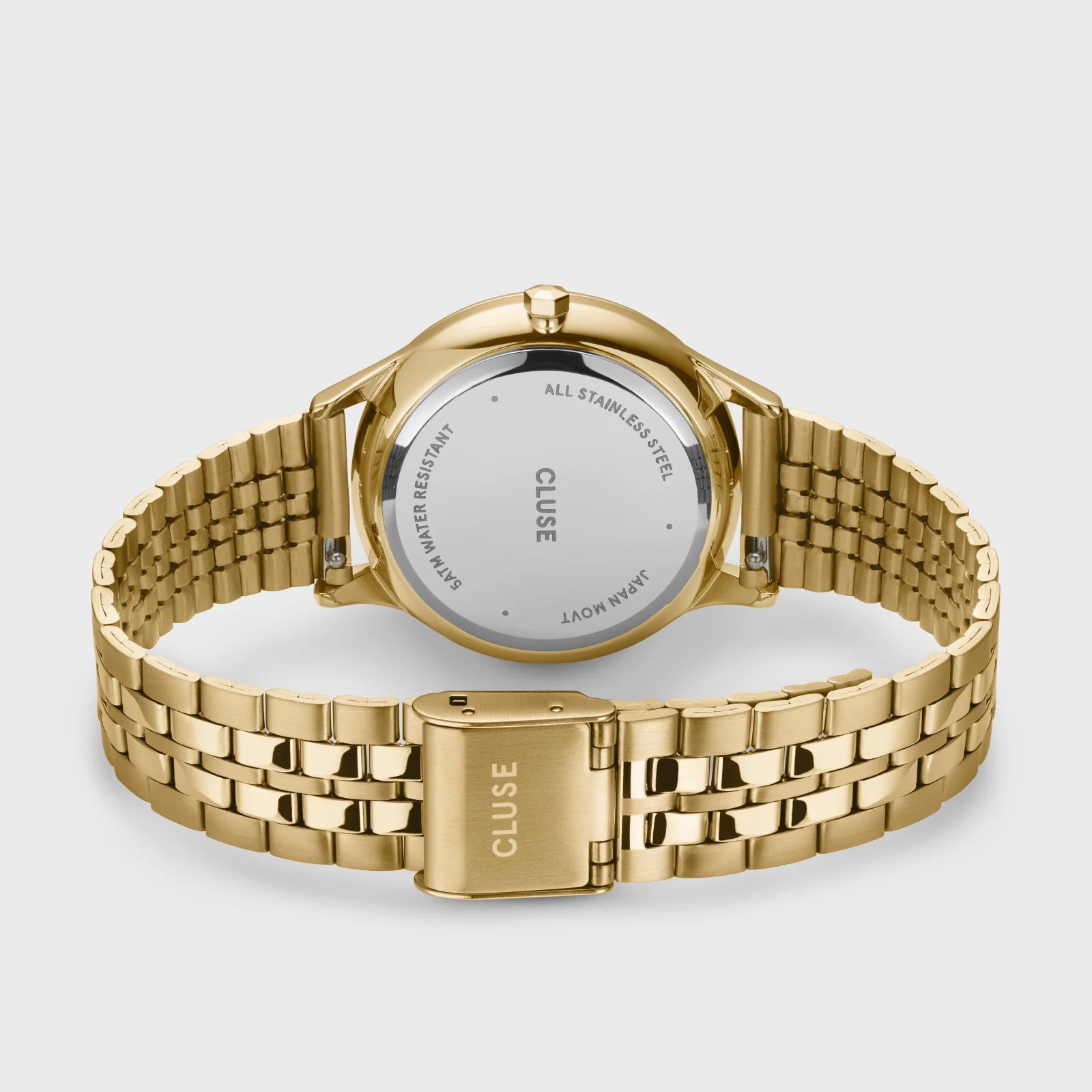 CLUSE Minuit Multifunction Gold/Sage Green - John Ross Jewellers