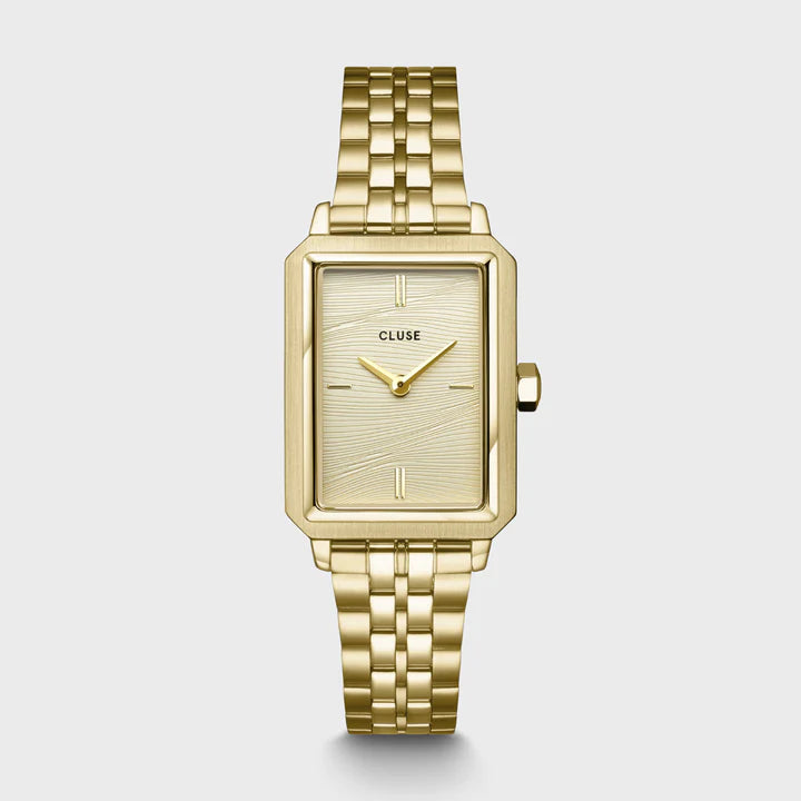 CLUSE Fluette Sand Texture Gold - John Ross Jewellers