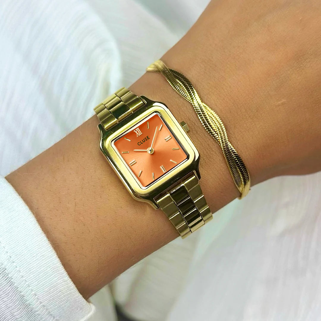 CLUSE Gracieuse Petite Gold/ Apricot - John Ross Jewellers