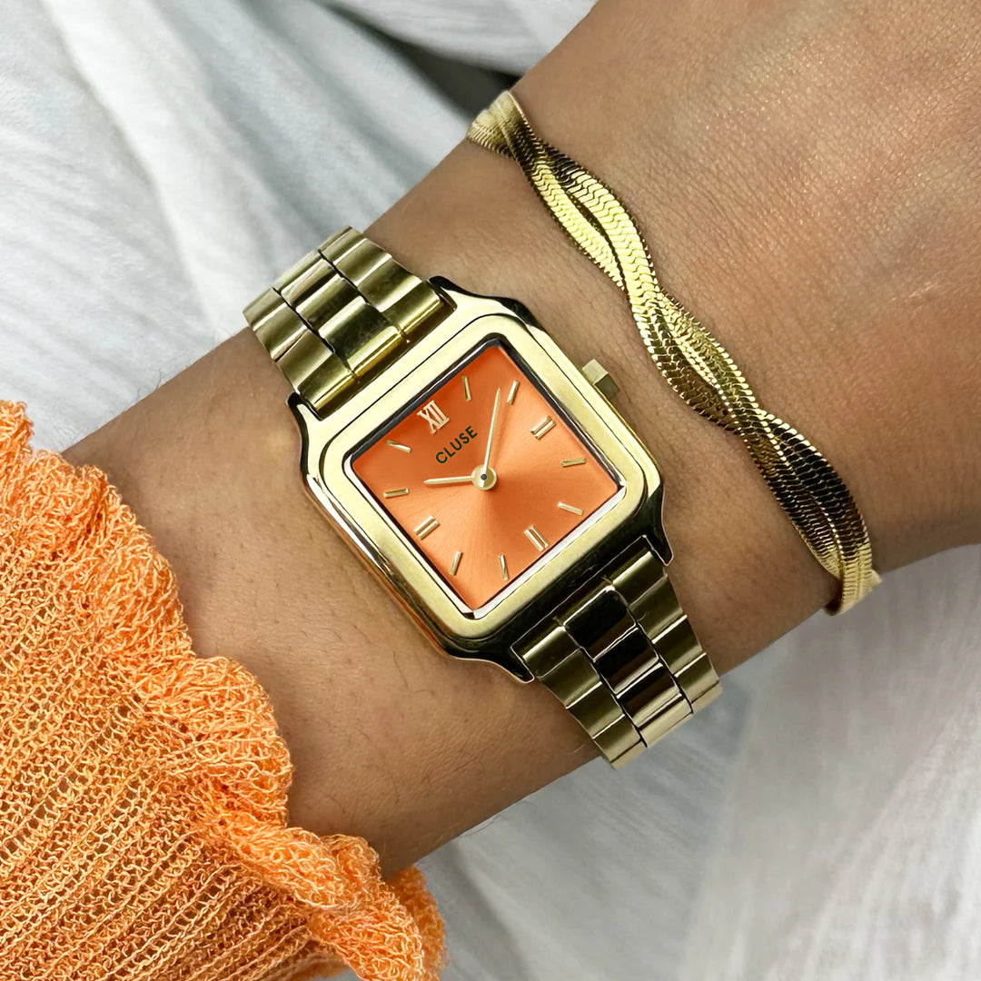 CLUSE Gracieuse Petite Gold/ Apricot - John Ross Jewellers