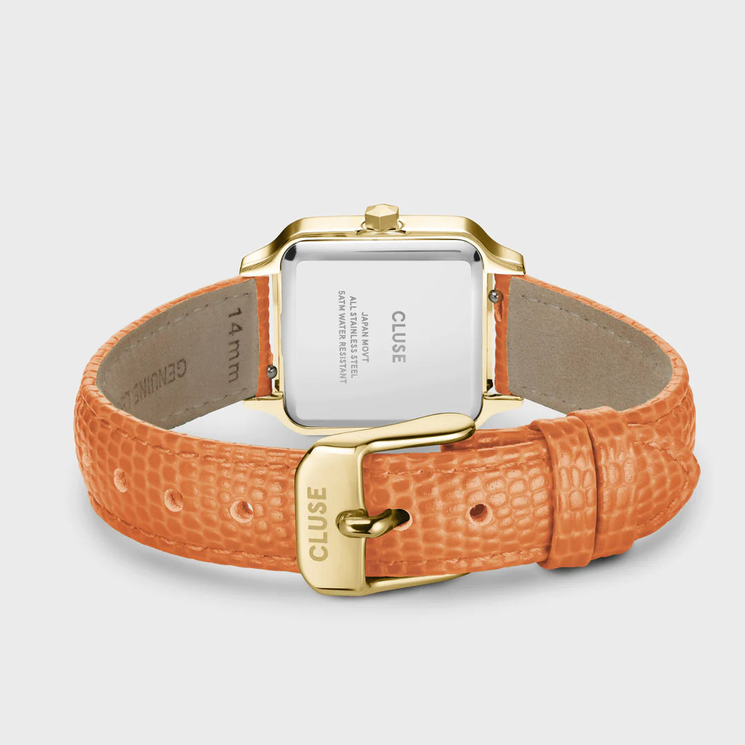 CLUSE Gracieuse Petite Leather Gold/Apricot - John Ross Jewellers