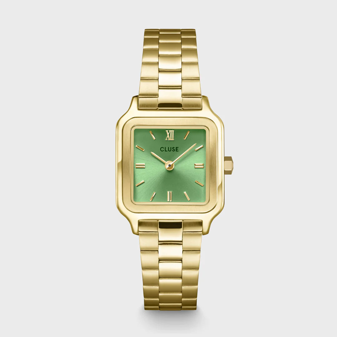 CLUSE Gracieuse Petite Gold/ Light Green - John Ross Jewellers