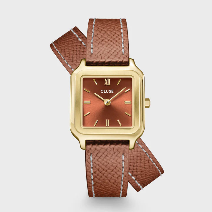 CLUSE Gracieuse Petite Double Leather Gold/Nutshell