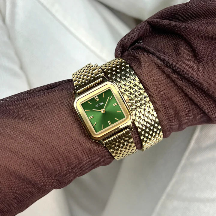 CLUSE Gracieuse Petite Double Gold/Forest Green