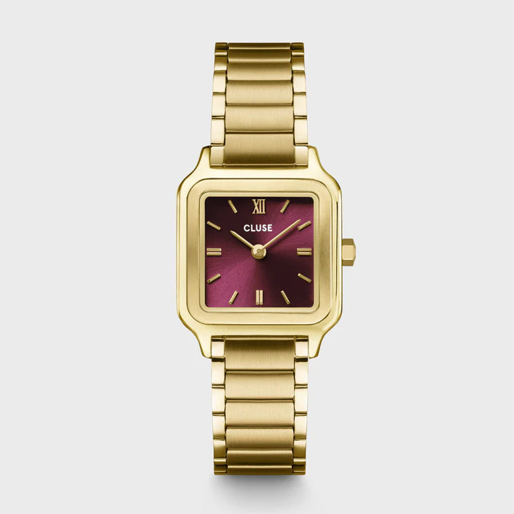 CLUSE Gracieuse Petite Gold/Dark Cherry