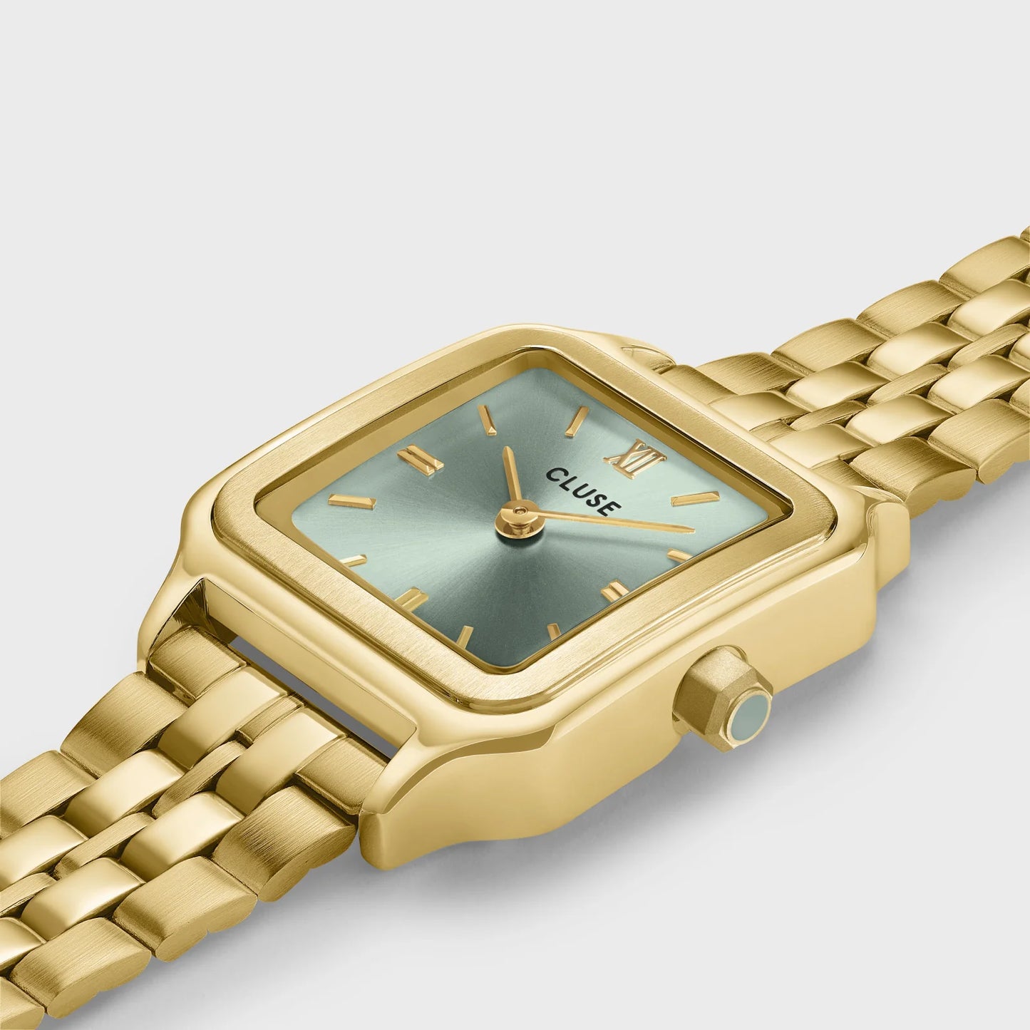 CLUSE Gracieuse Petite Gold/Sage Green - John Ross Jewellers