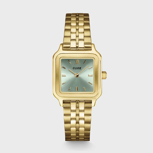 CLUSE Gracieuse Petite Gold/Sage Green - John Ross Jewellers