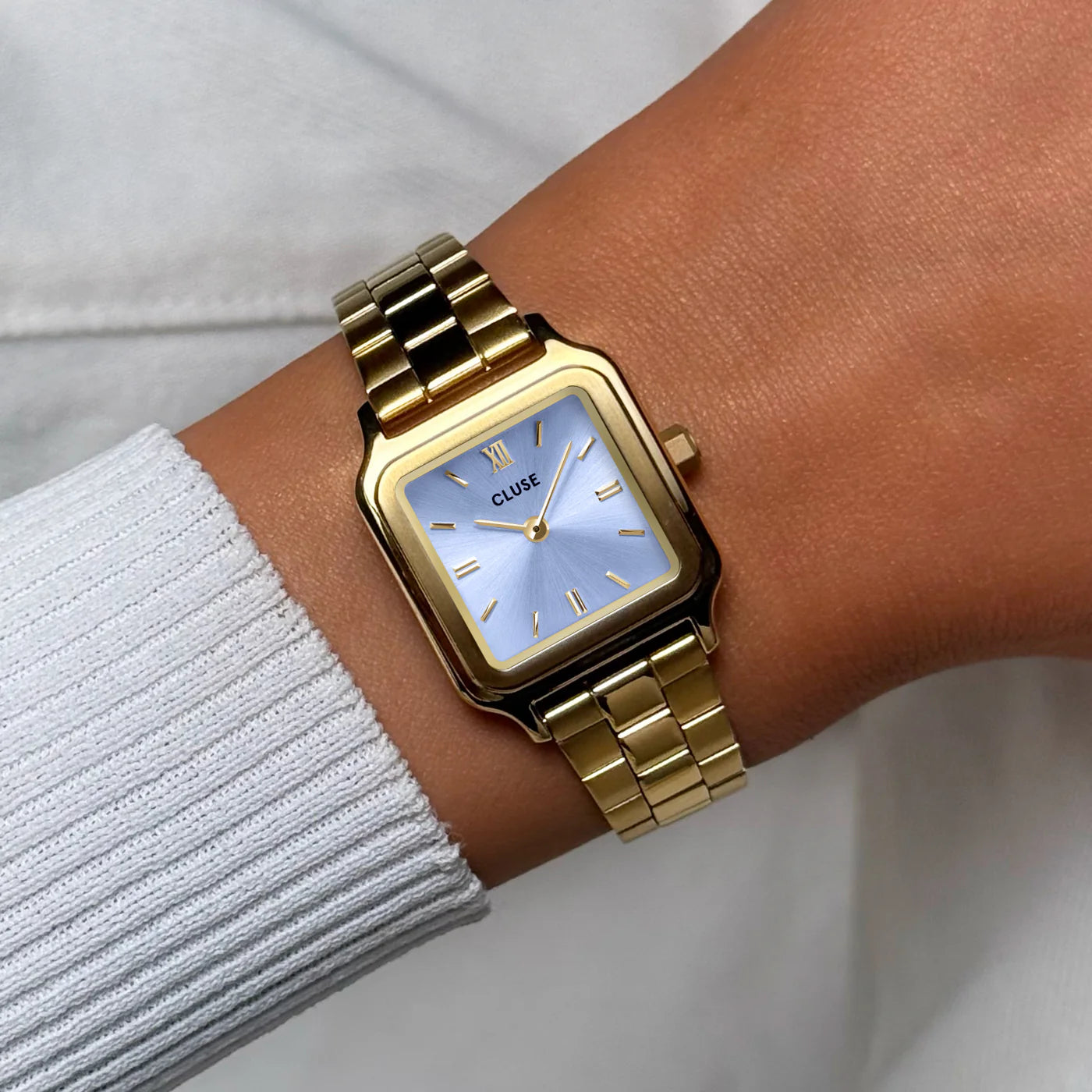 CLUSE Gracieuse Petite Gold/Frosted Lilac - John Ross Jewellers