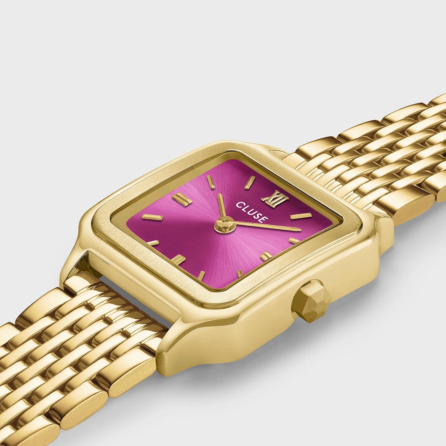 CLUSE Gracieuse Petite Gold/Fuchsia Pink