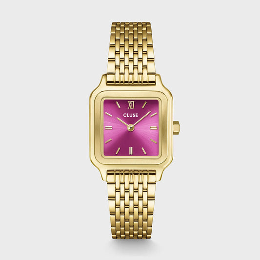 CLUSE Gracieuse Petite Gold/Fuchsia Pink