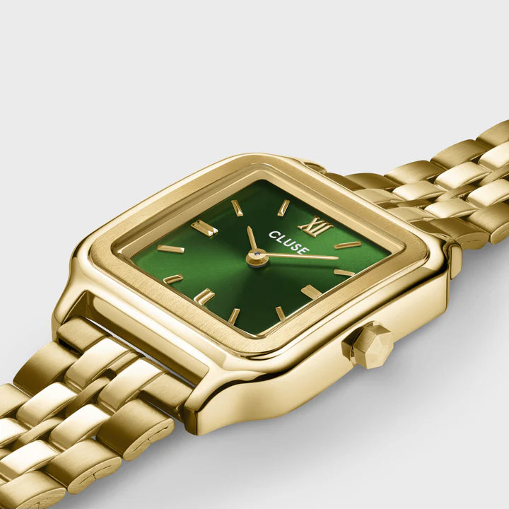 CLUSE Gracieuse Gold/Forest Green