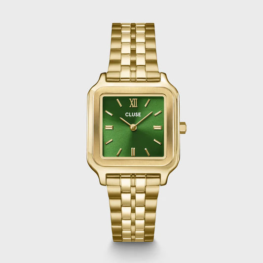 CLUSE Gracieuse Gold/Forest Green