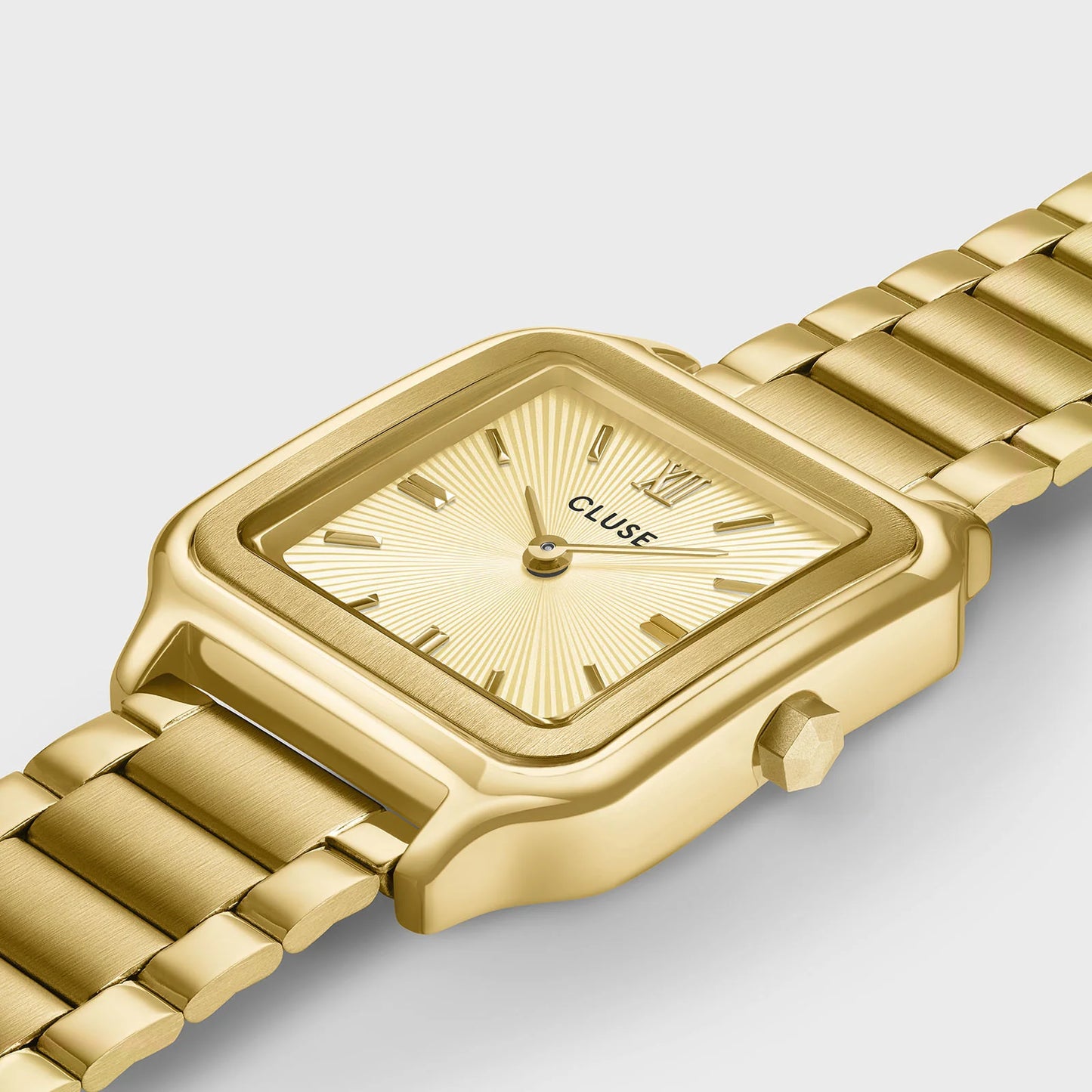 CLUSE Gracieuse Sunray Textured Gold - John Ross Jewellers