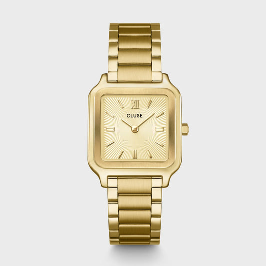 CLUSE Gracieuse Sunray Textured Gold - John Ross Jewellers