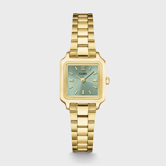 CLUSE Gracieuse Mini Gold/ Sage Green - John Ross Jewellers