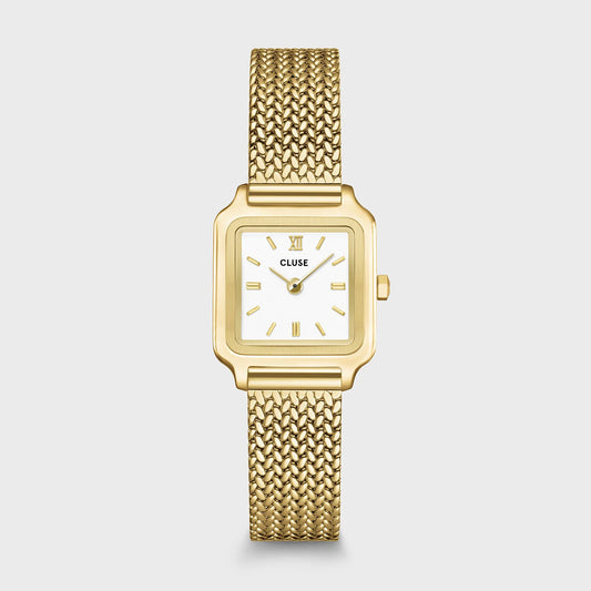 CLUSE Gracieuse Mini Mesh Gold/White