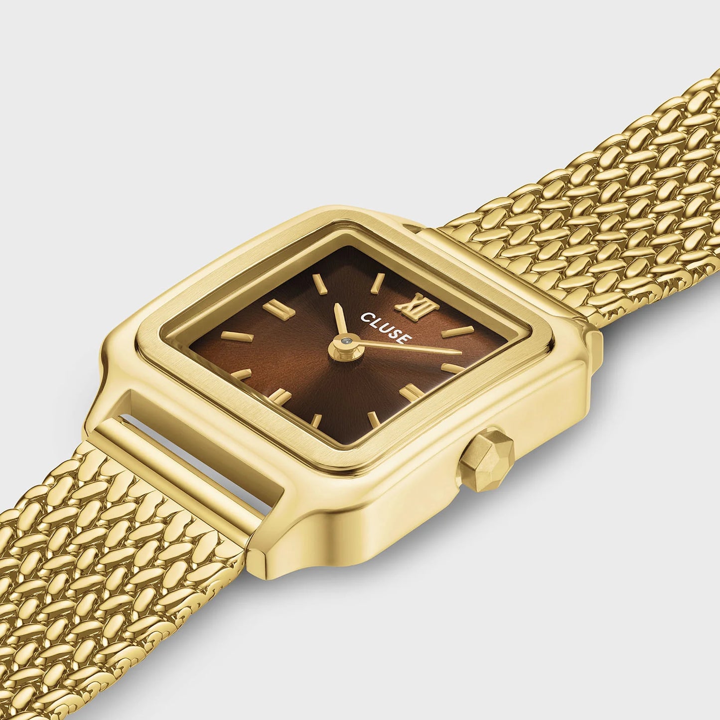 CLUSE Gracieuse Mini Mesh Gold/Brown