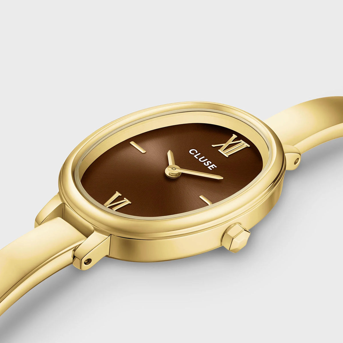 CLUSE L'Ovale Gold/Brown