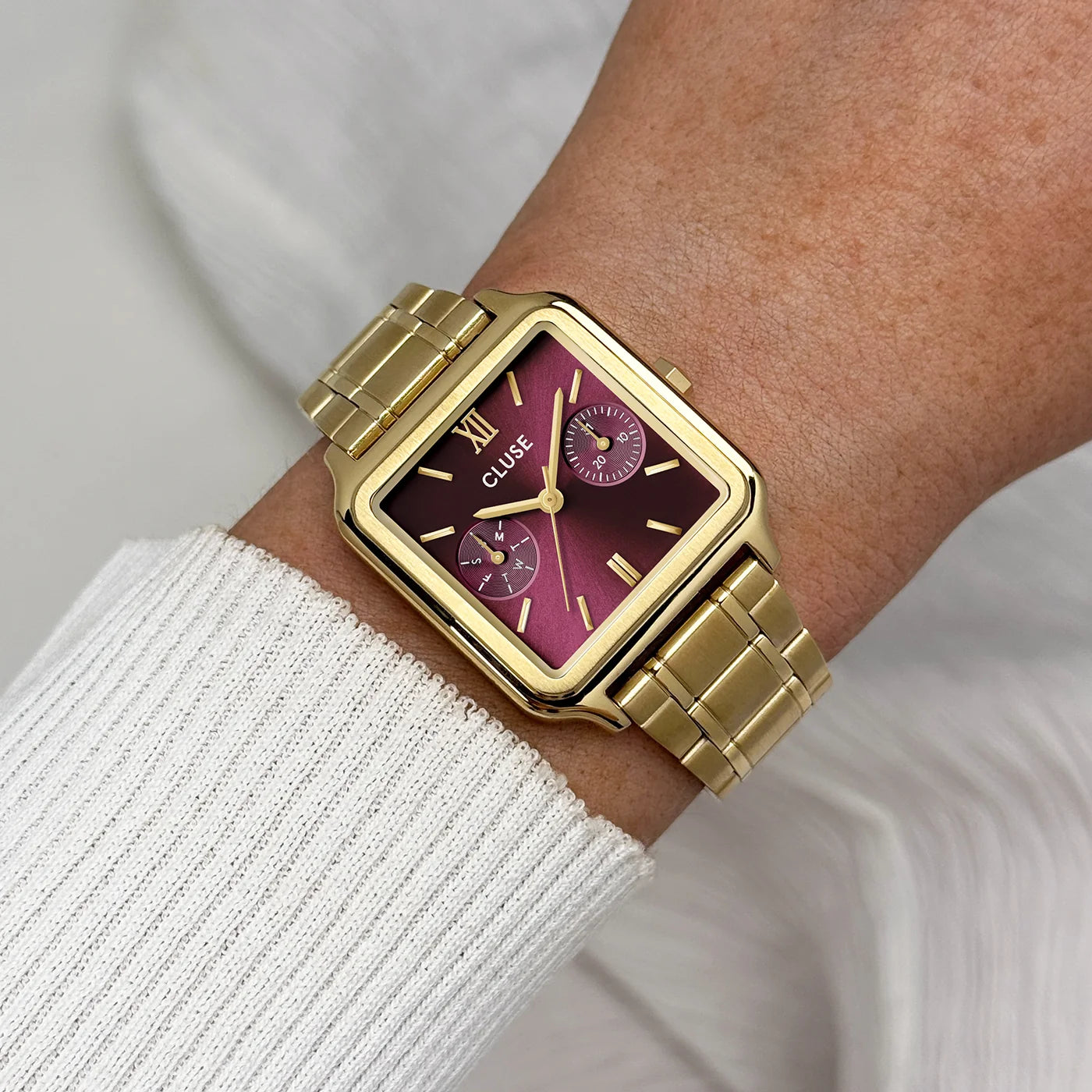 CLUSE Gracieuse Multifunction Dark Cherry/Gold