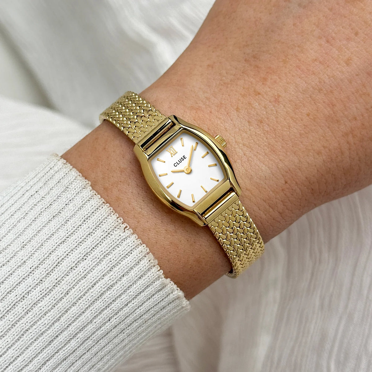 CLUSE Tonnette Mini Mesh Gold