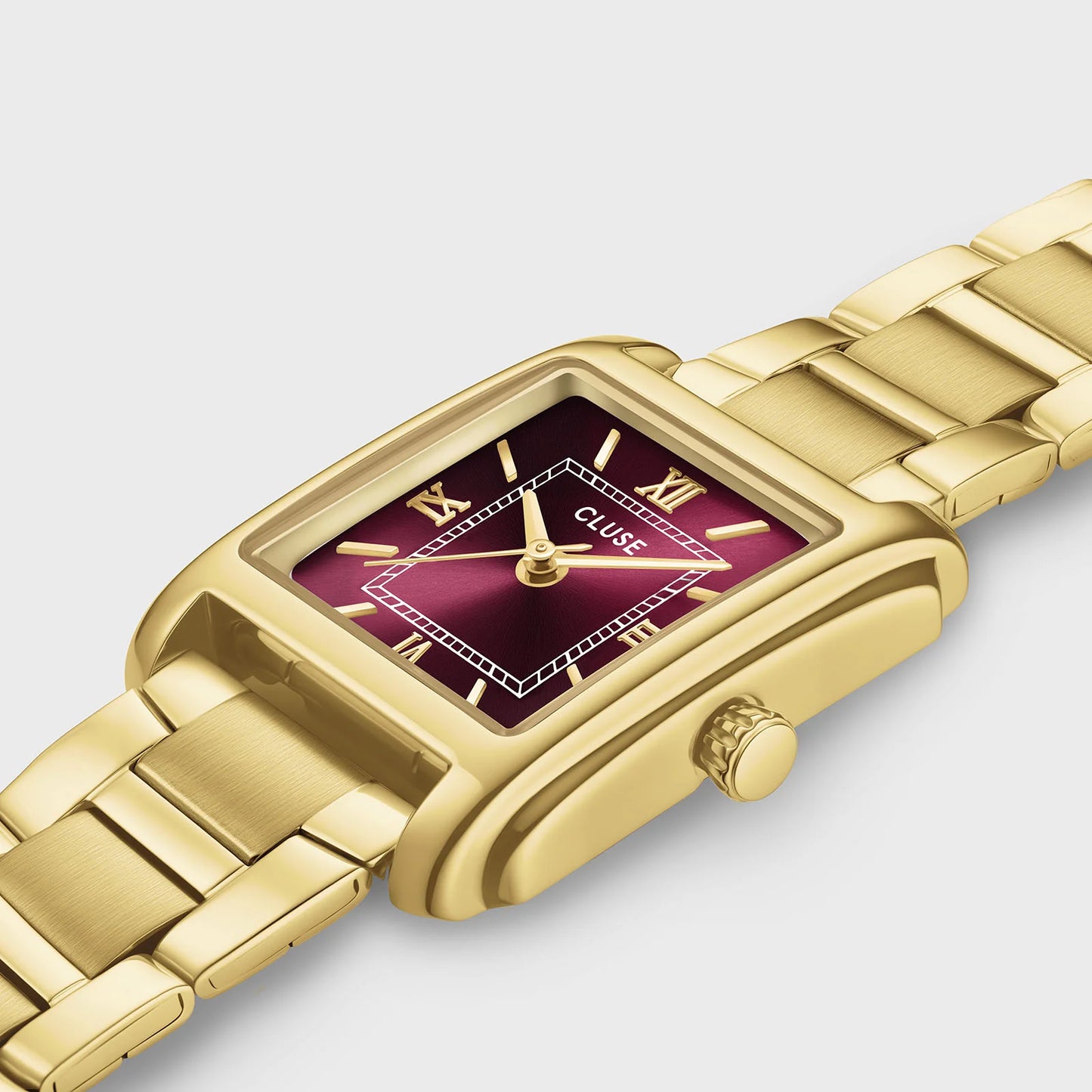CLUSE Anglée Dark Cherry/Gold