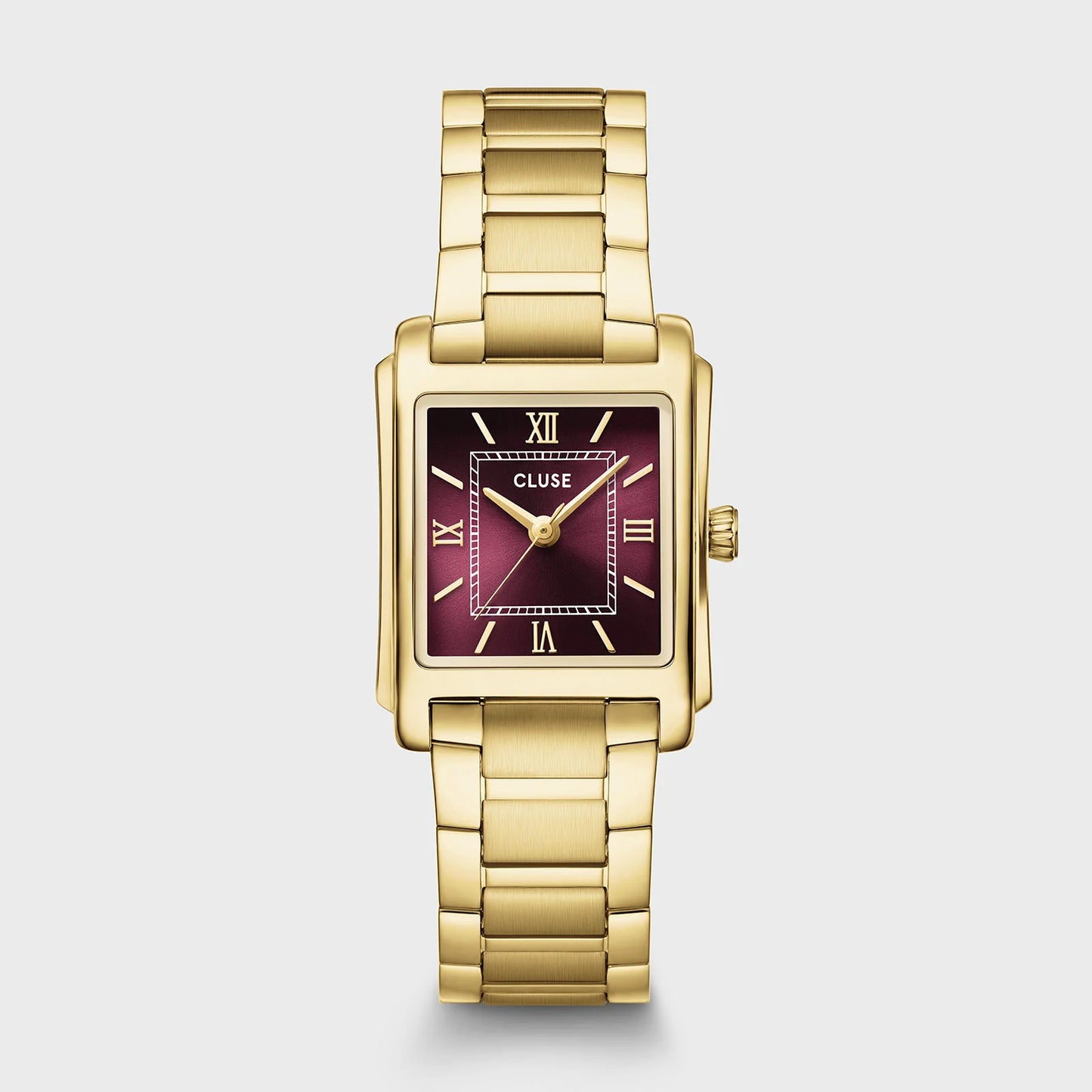 CLUSE Anglée Dark Cherry/Gold