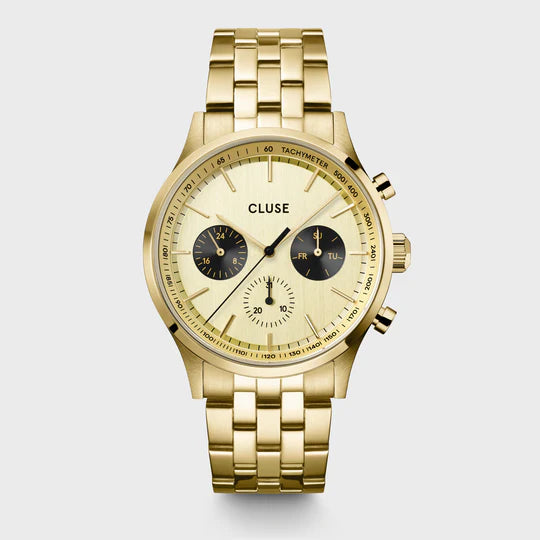 CLUSE Anthéor Multifunction Full Gold - John Ross Jewellers