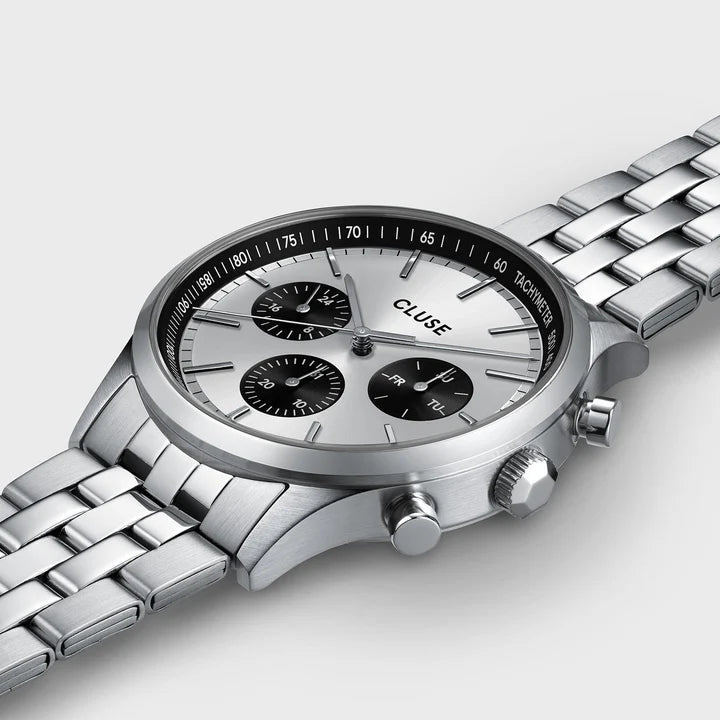 CLUSE Anthéor Multifunction Steel Silver