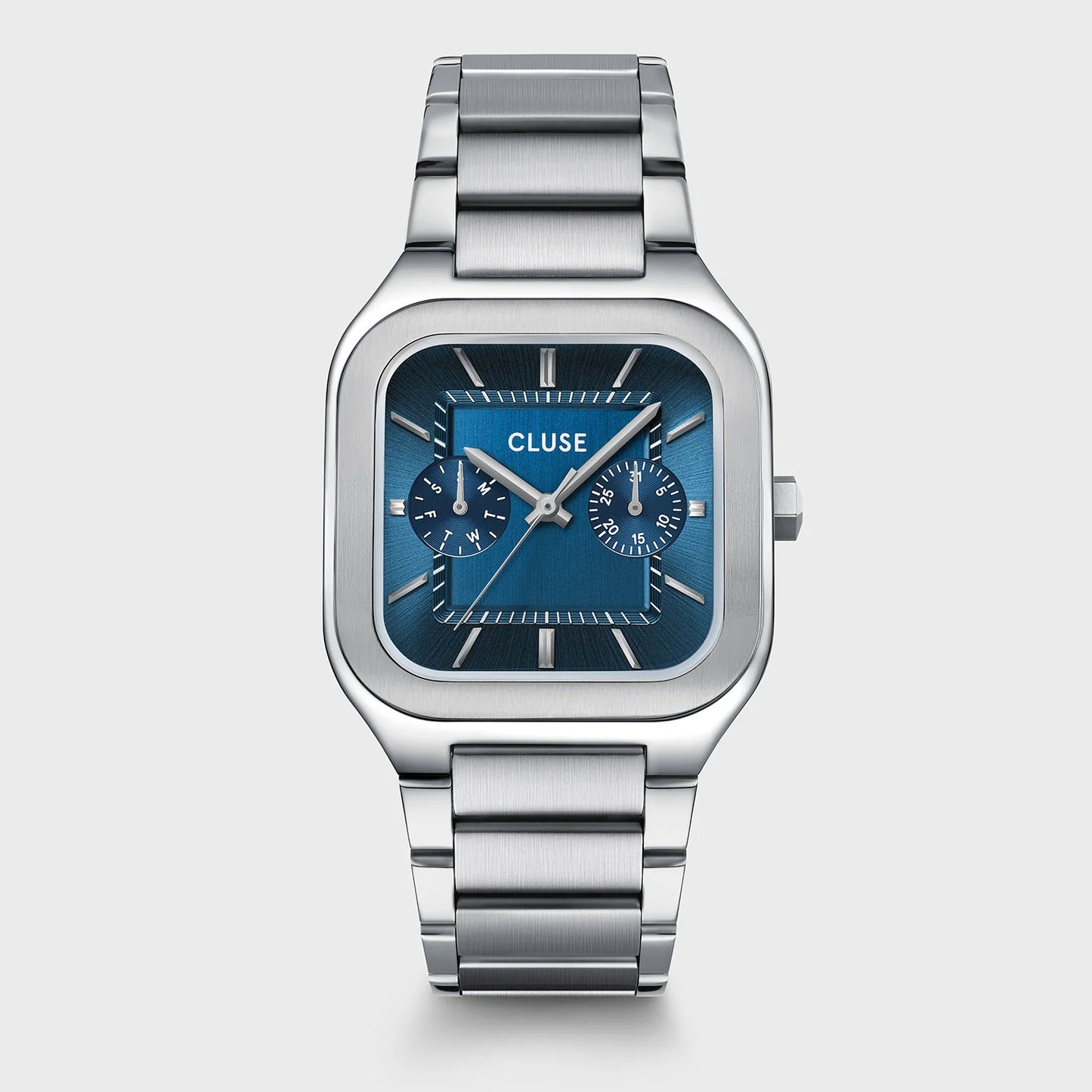 CLUSE Quadrus Multifunction Silver/Blue