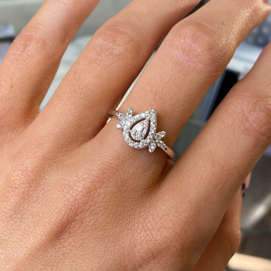 Silver Alora Ring - John Ross Jewellers