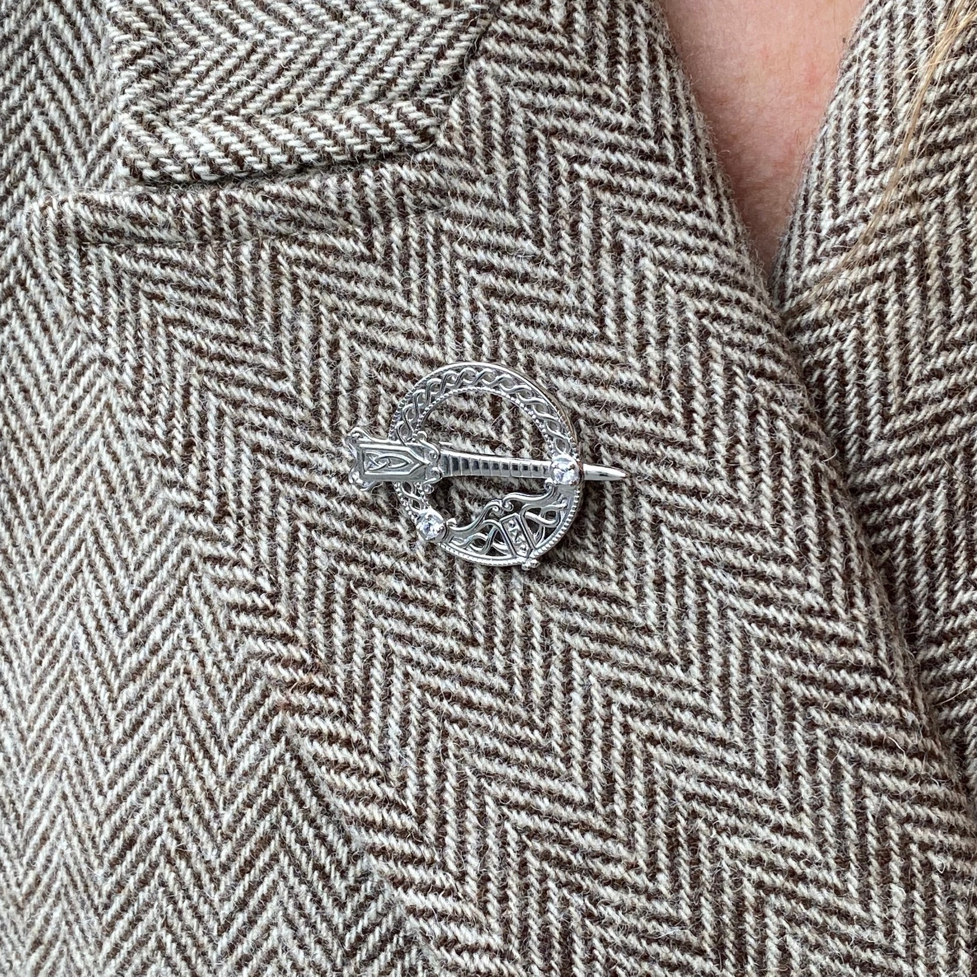 Silver Tara Brooch - John Ross Jewellers