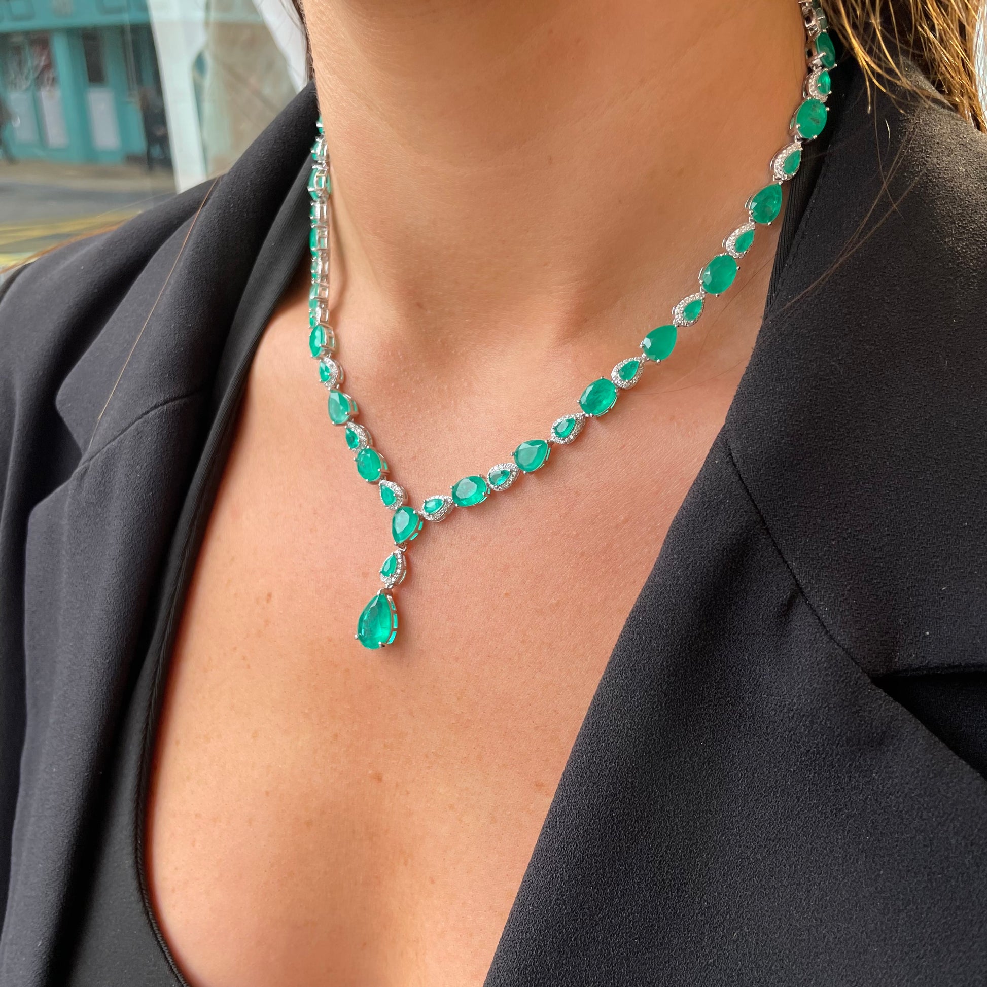 Silver Duchess Necklace | 45cm - John Ross Jewellers