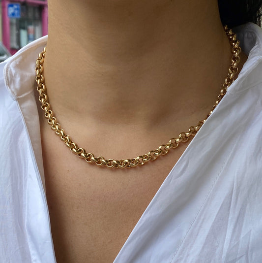 Sunshine Chunky Belcher Chain | 45cm