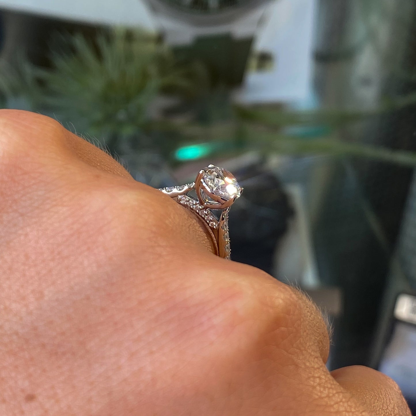 Platinum Oval Solitaire Engagement Ring | Certificated Lab 2.00ct - John Ross Jewellers