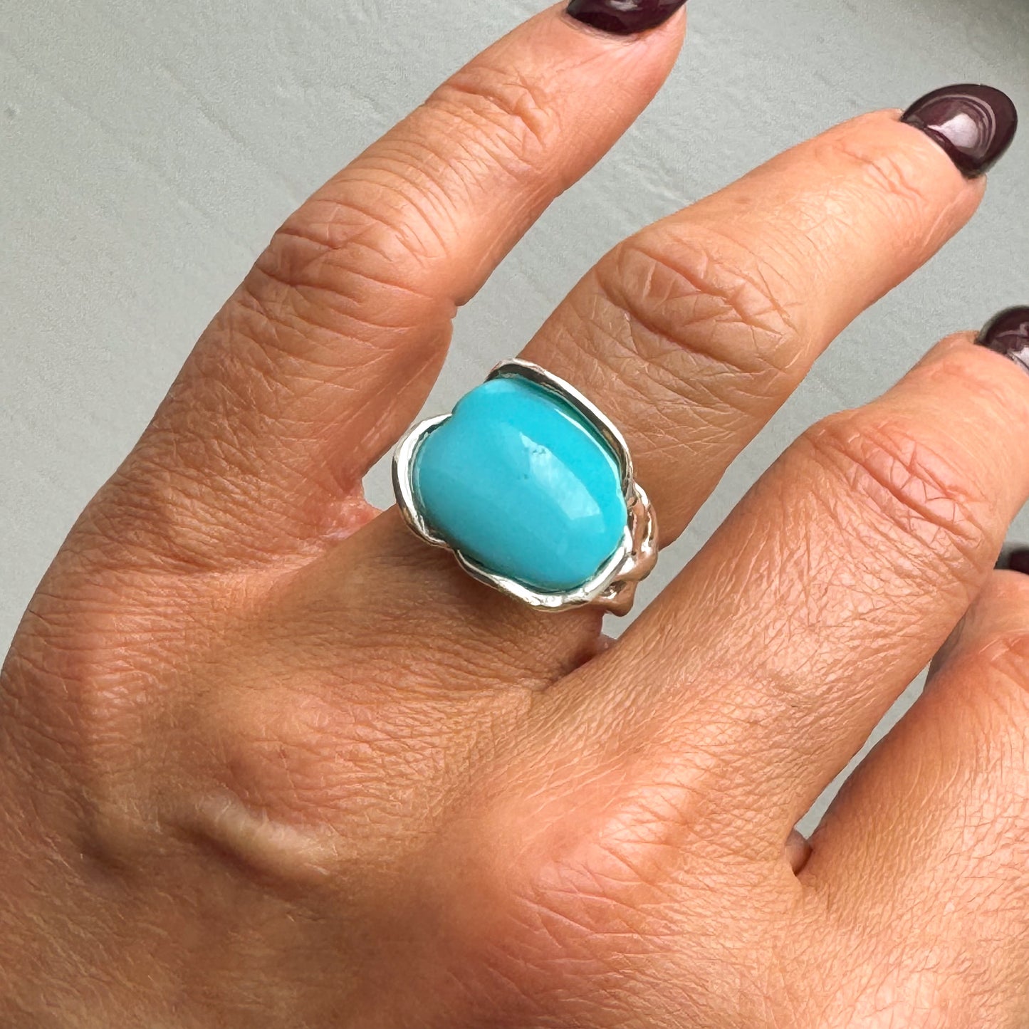 Turquoise Ring | 16x13mm