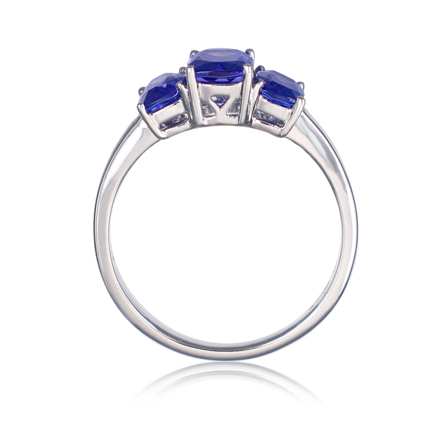 Tanzanite Trilogy Ring | The Colour Drop - John Ross Jewellers