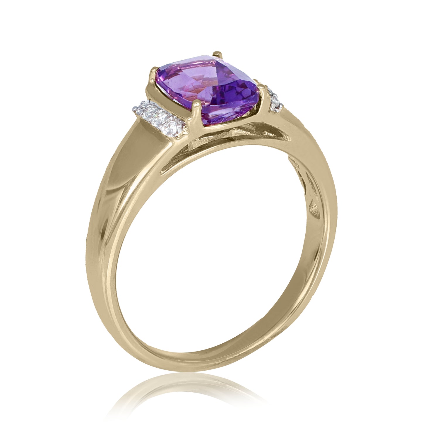 Amethyst Statement Ring | The Colour Drop - John Ross Jewellers