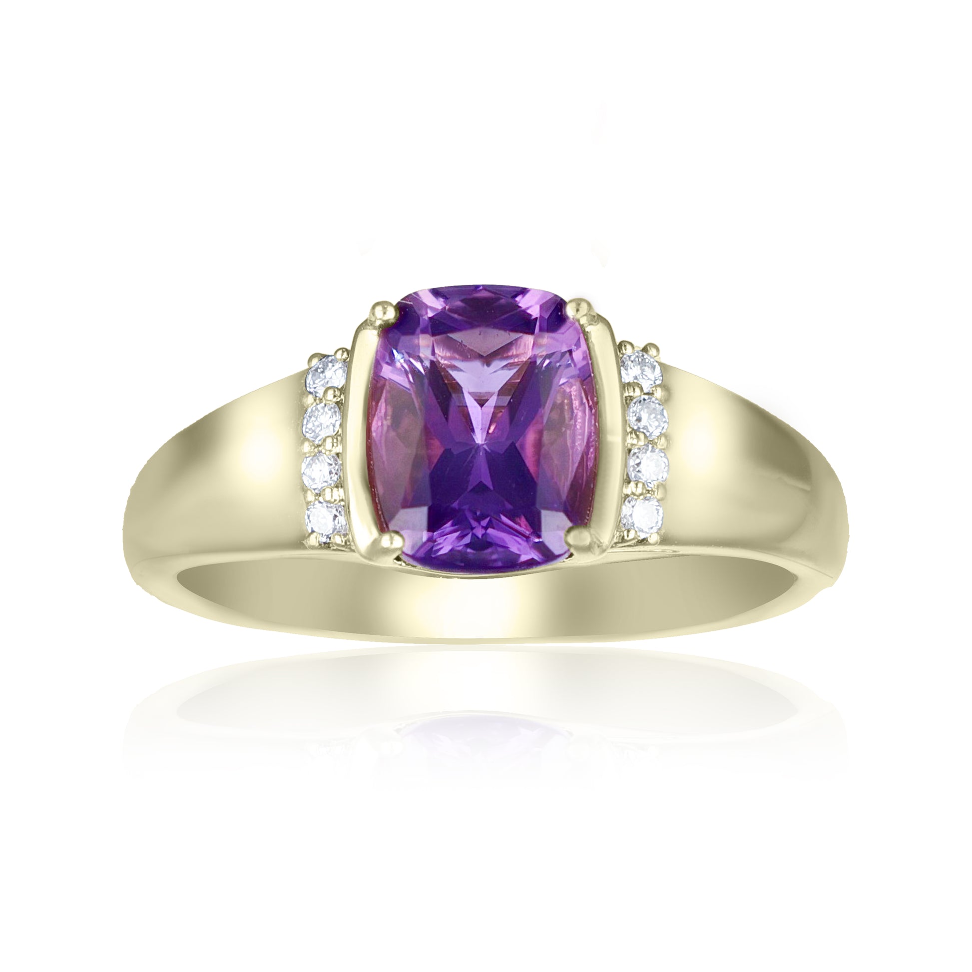 Amethyst Statement Ring | The Colour Drop - John Ross Jewellers