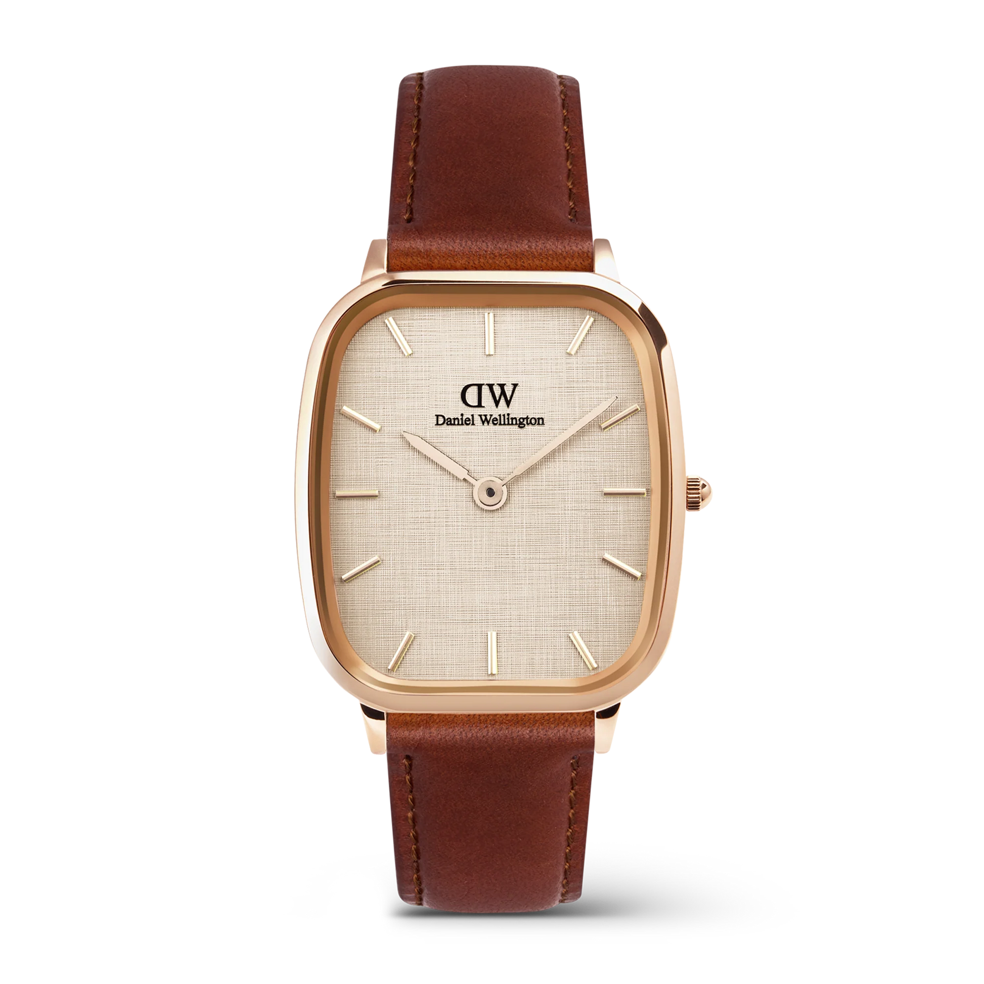 Daniel Wellington Marlon Vintage Linen | Gold - John Ross Jewellers