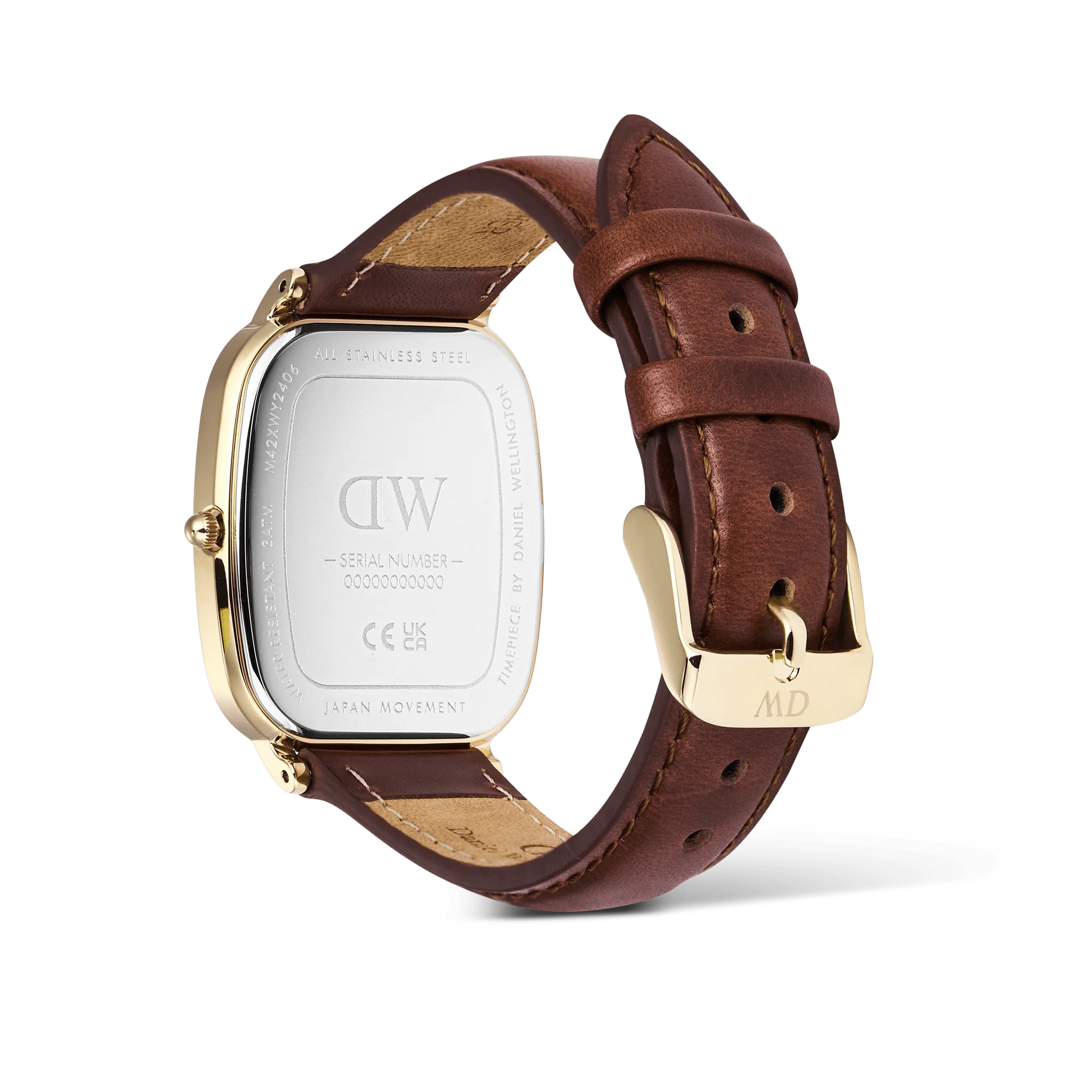 Daniel Wellington Marlon Vintage Linen | Gold - John Ross Jewellers