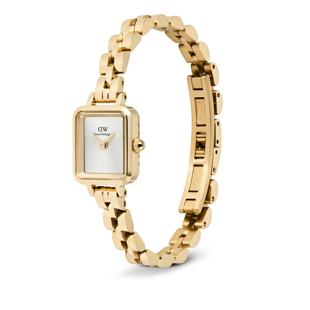 Daniel Wellington Petite Mini Arch 3-link | Gold - John Ross Jewellers