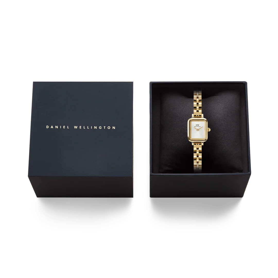 Daniel Wellington Petite Mini Arch 3-link | Gold - John Ross Jewellers