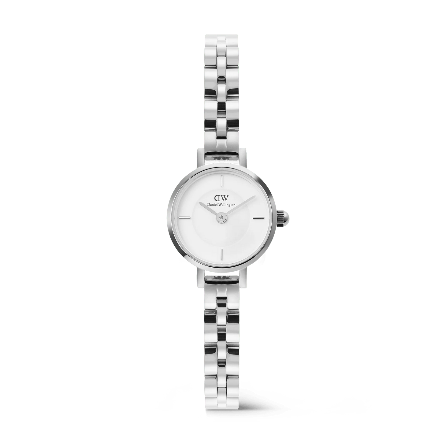 Daniel Wellington Petite Mini Arch 3-link Silver | 19mm