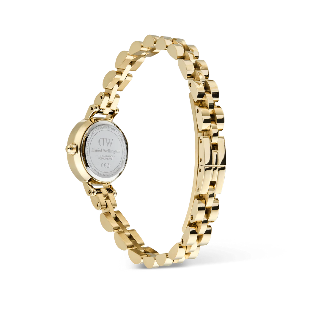 Daniel Wellington Petite Mini Arch 3-link Gold | 19mm - John Ross Jewellers